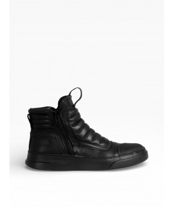 DAMPER ZIP NAPPA NERO BRUNO...