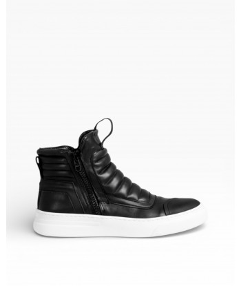 DAMPER ZIP NAPPA NERO BRUNO...