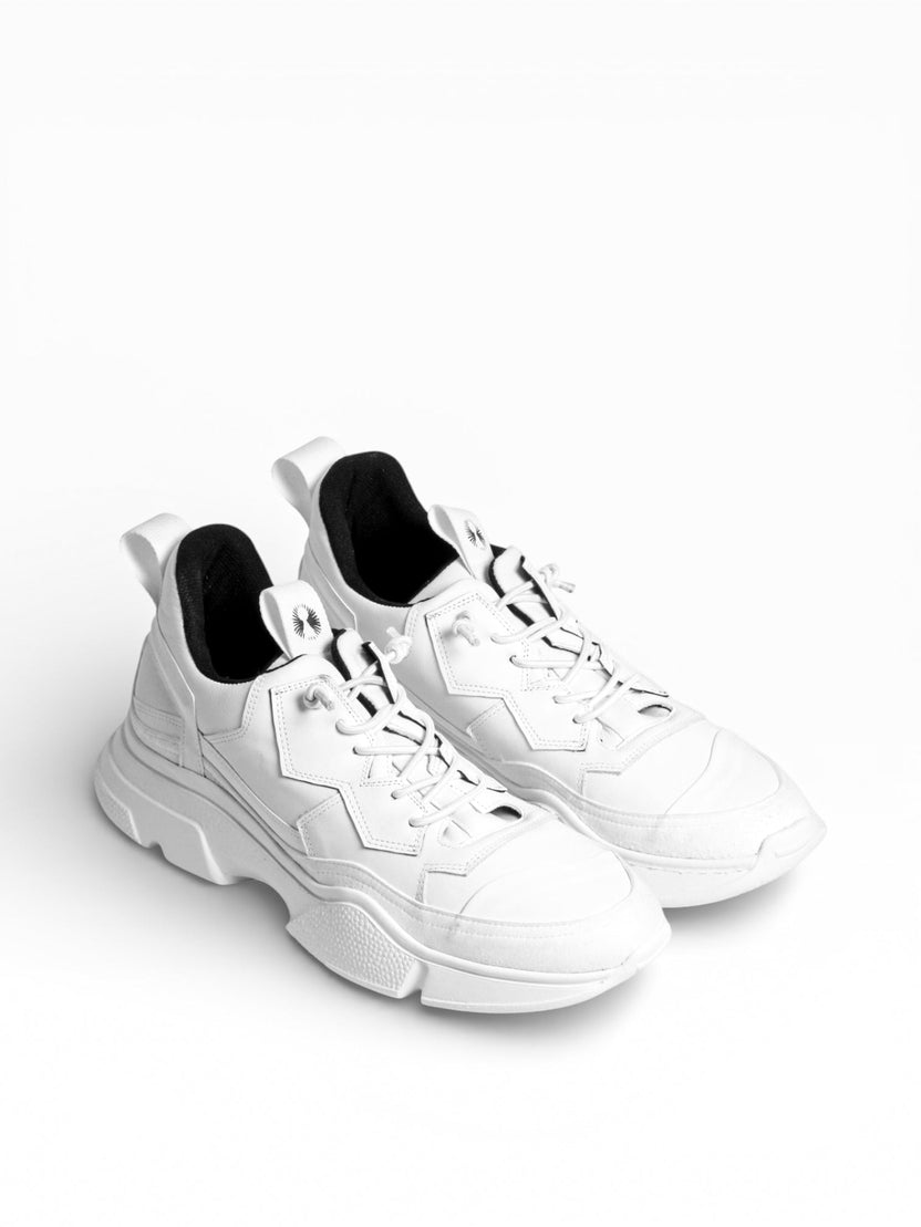 BB PULSAR WHITE LEATHER WHITE SOLE