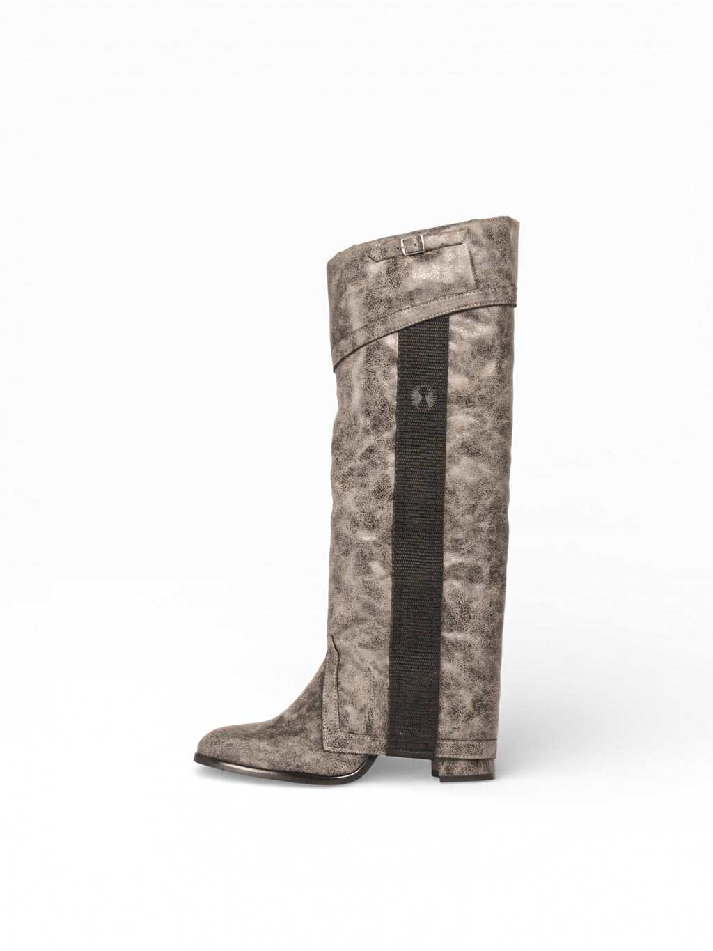 SERRA GRIS VINTAGE LEATHER BLACK SOLE