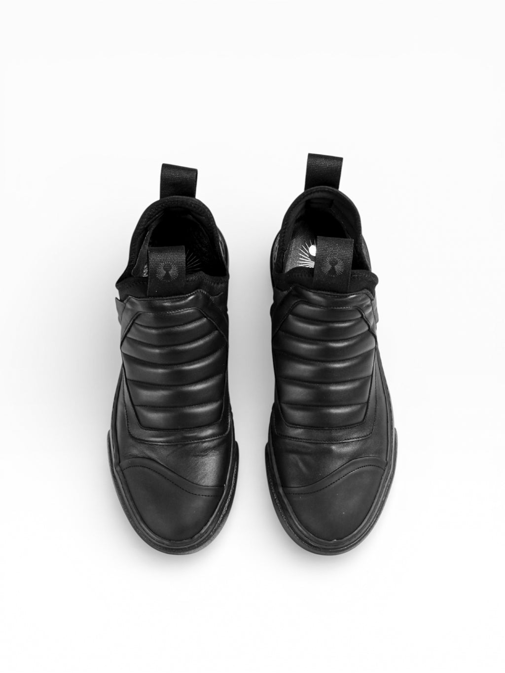 DAMPER BLACK LEATHER BLACK SOLE
