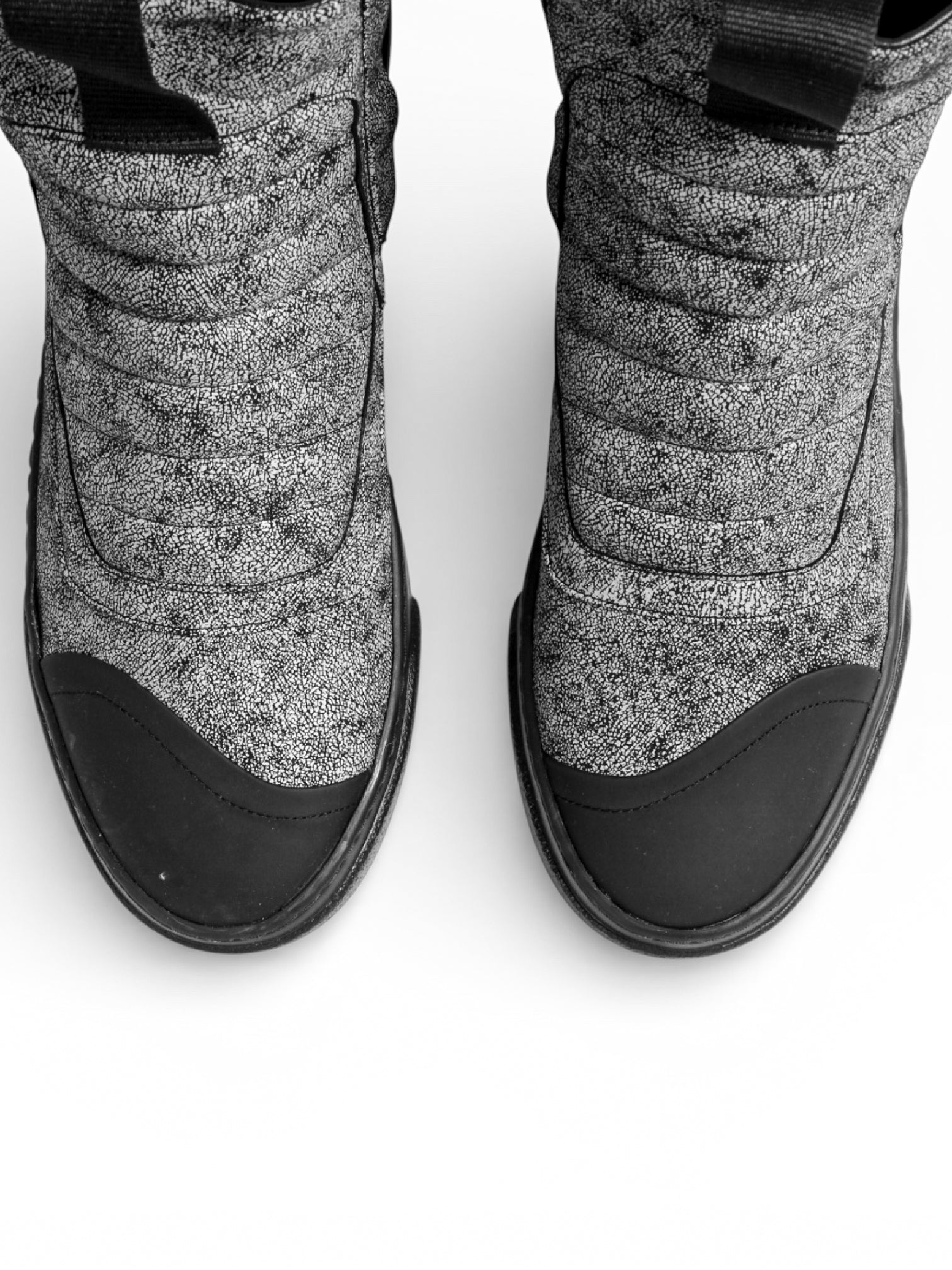 DAMPERZIP BLACK CRACLE' BLACK SOLE