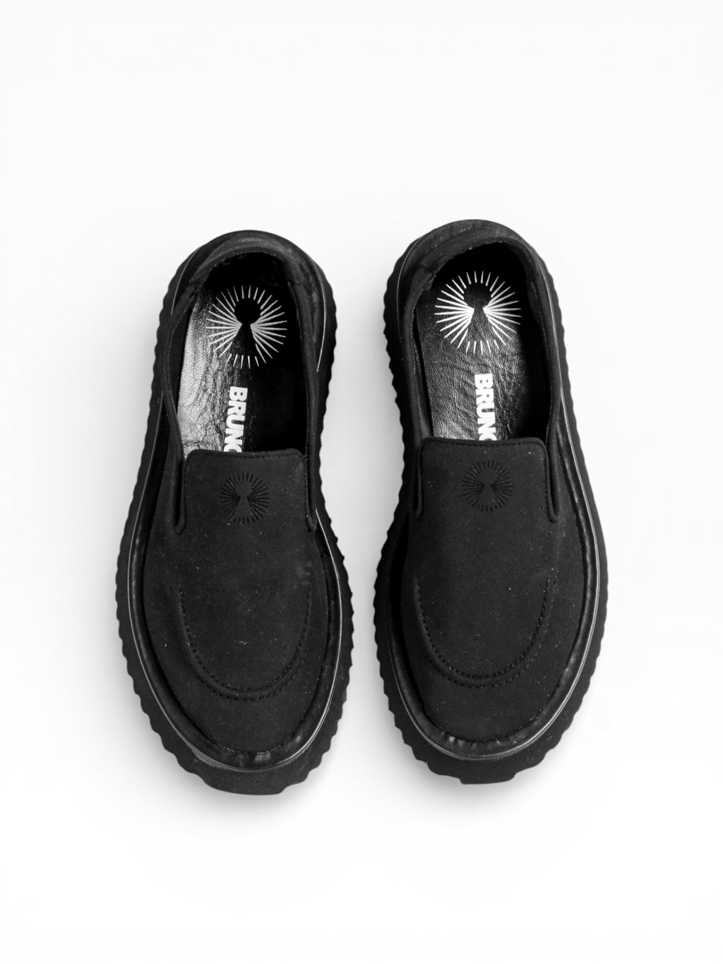 LOAFER BLACK SUEDE BLACK SOLE