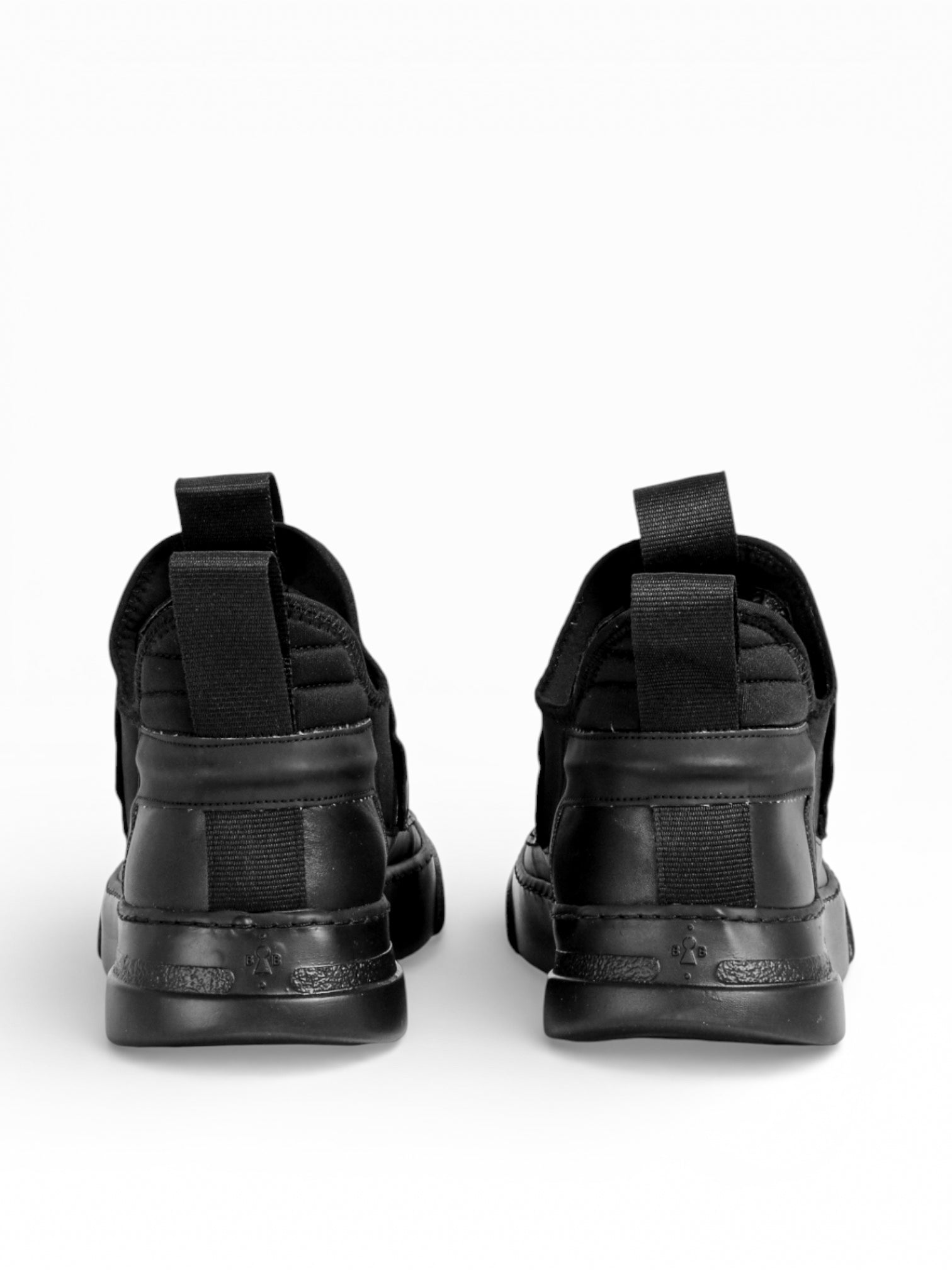 DAMPER BLACK LEATHER BLACK SOLE