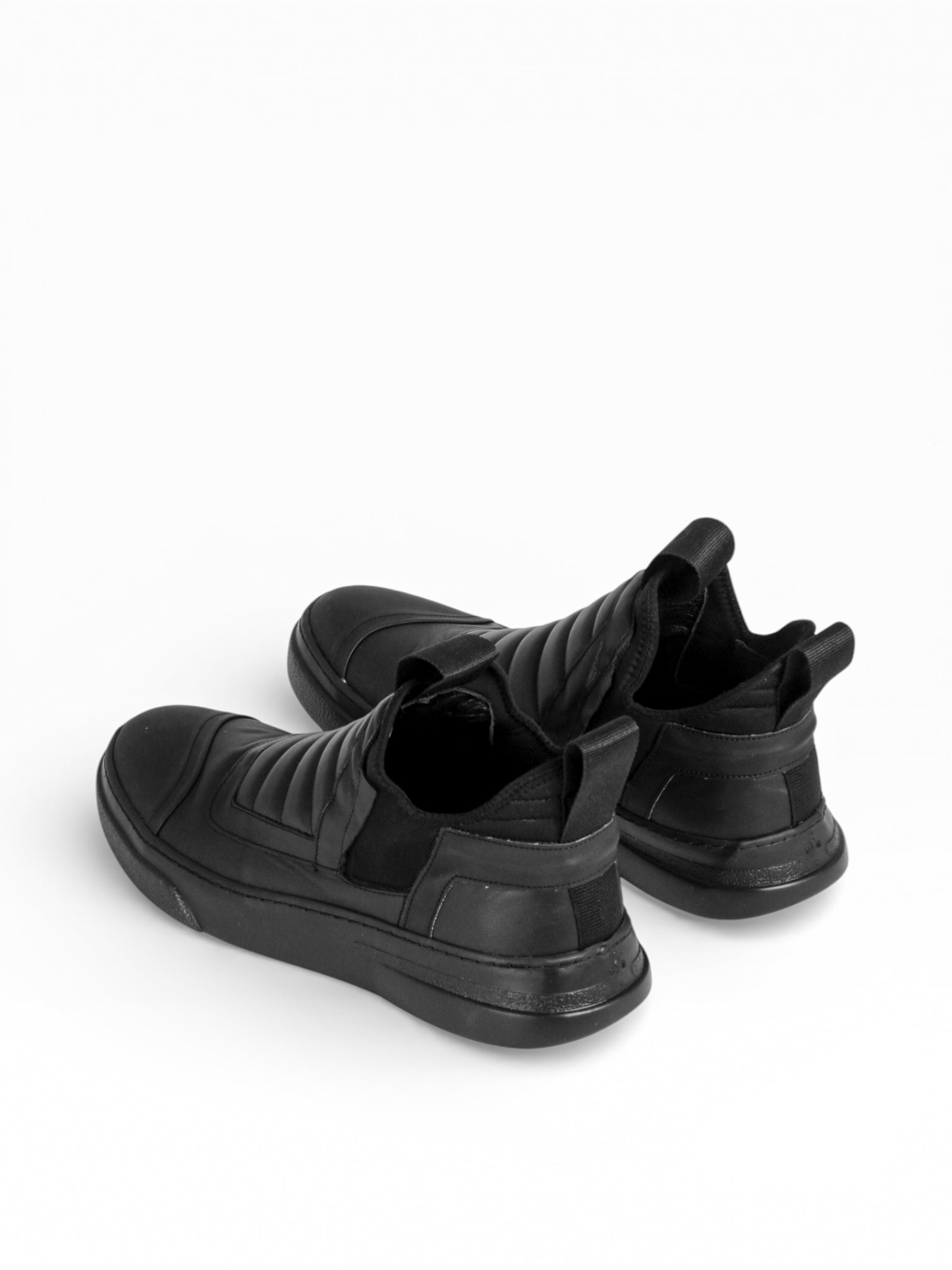 DAMPER BLACK LEATHER BLACK SOLE