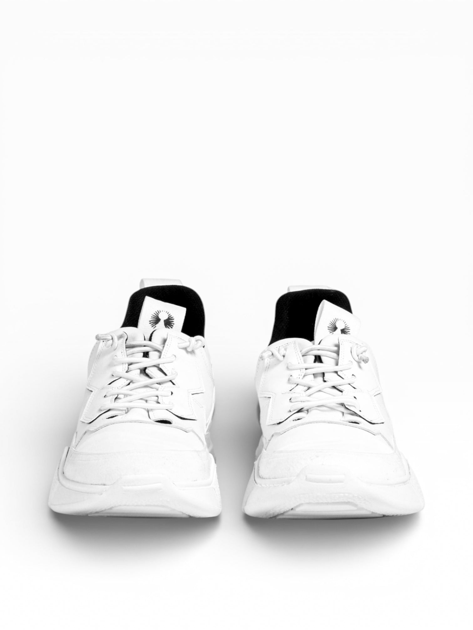 RUNNING - White leather white sole
