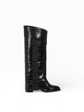 BB SERRA BLACK ECOCROCCO BLACK SOLE