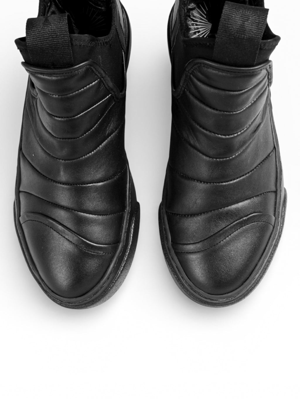 DREAMER - Black leather black sole