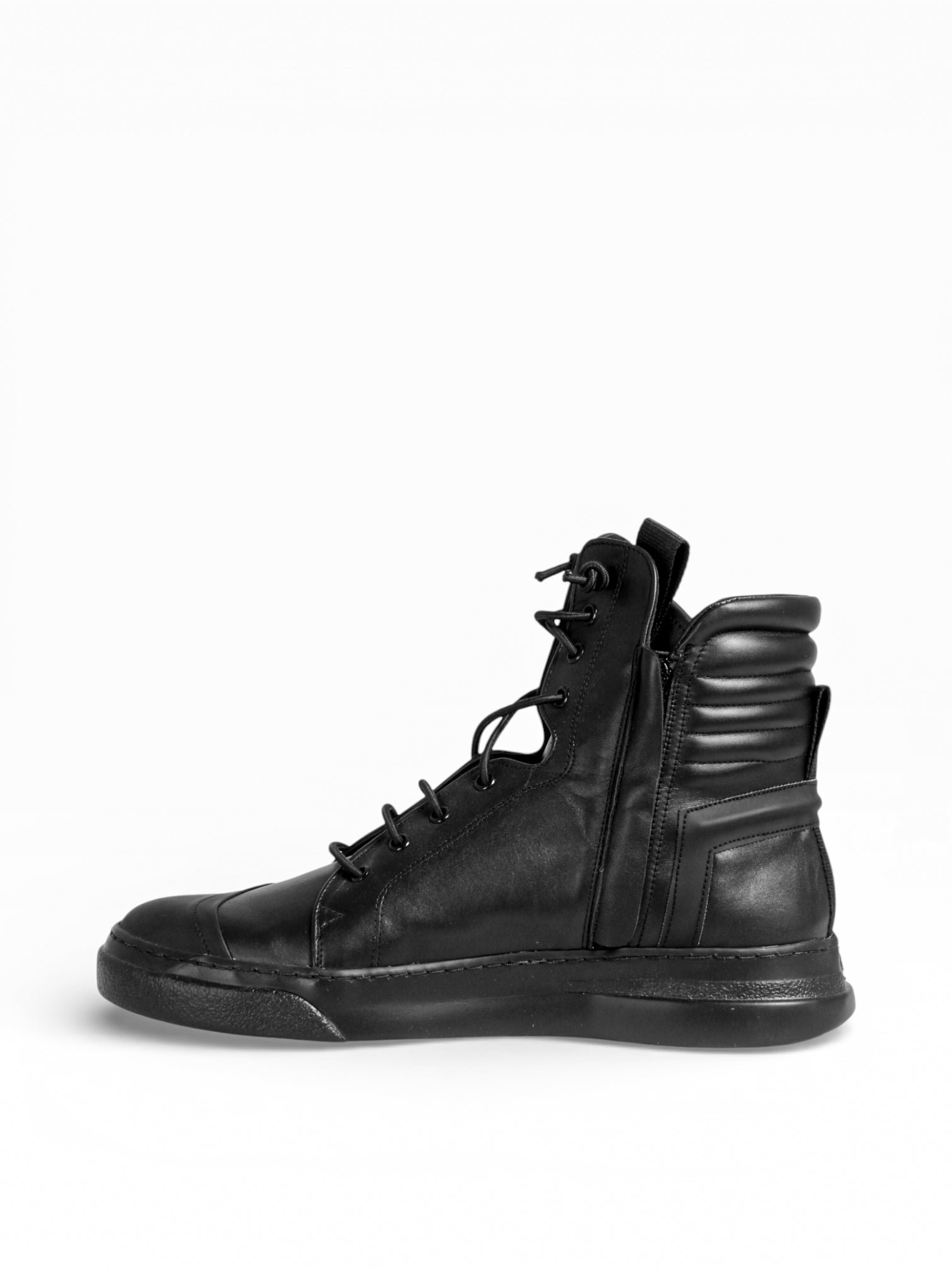 JOSEPH BLACK LEATHER BLACK SOLE