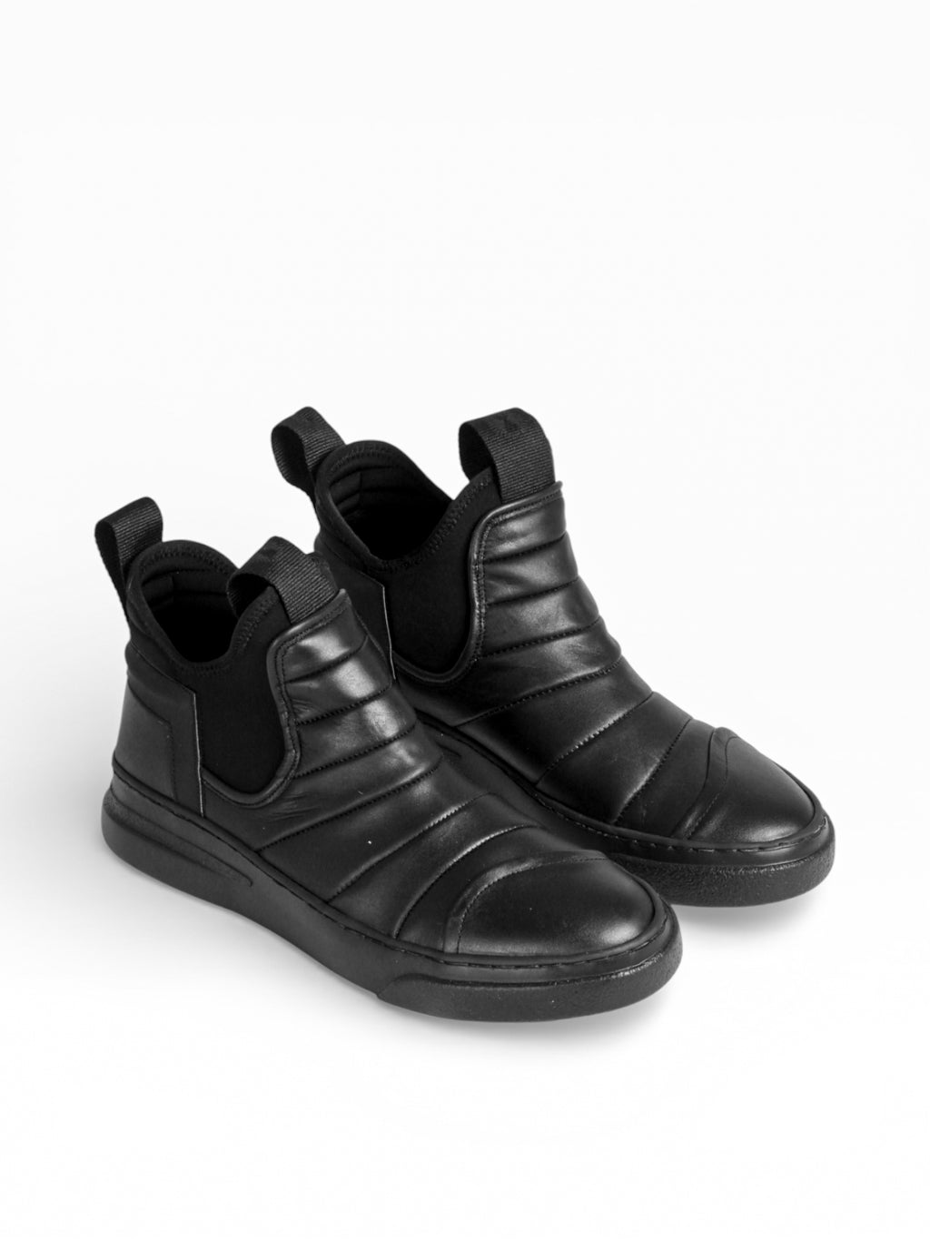 DREAMER - Black leather black sole