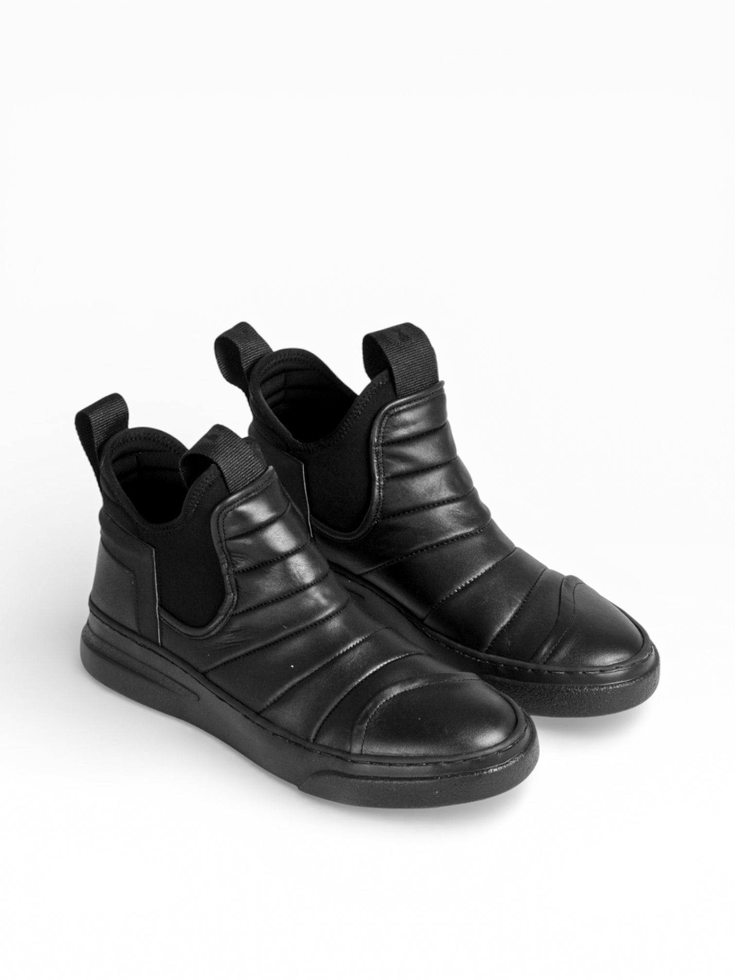 DREAMER - Black leather black sole