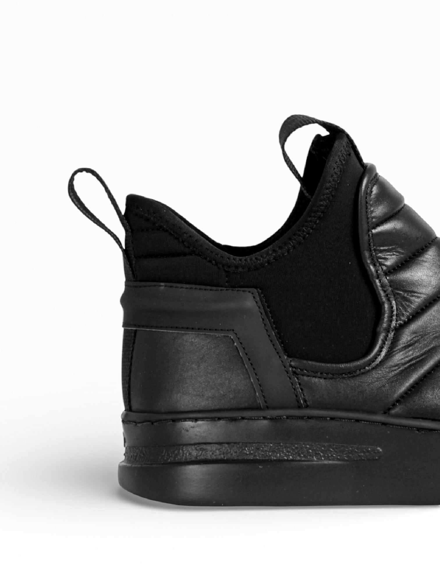 DREAMER - Black leather black sole