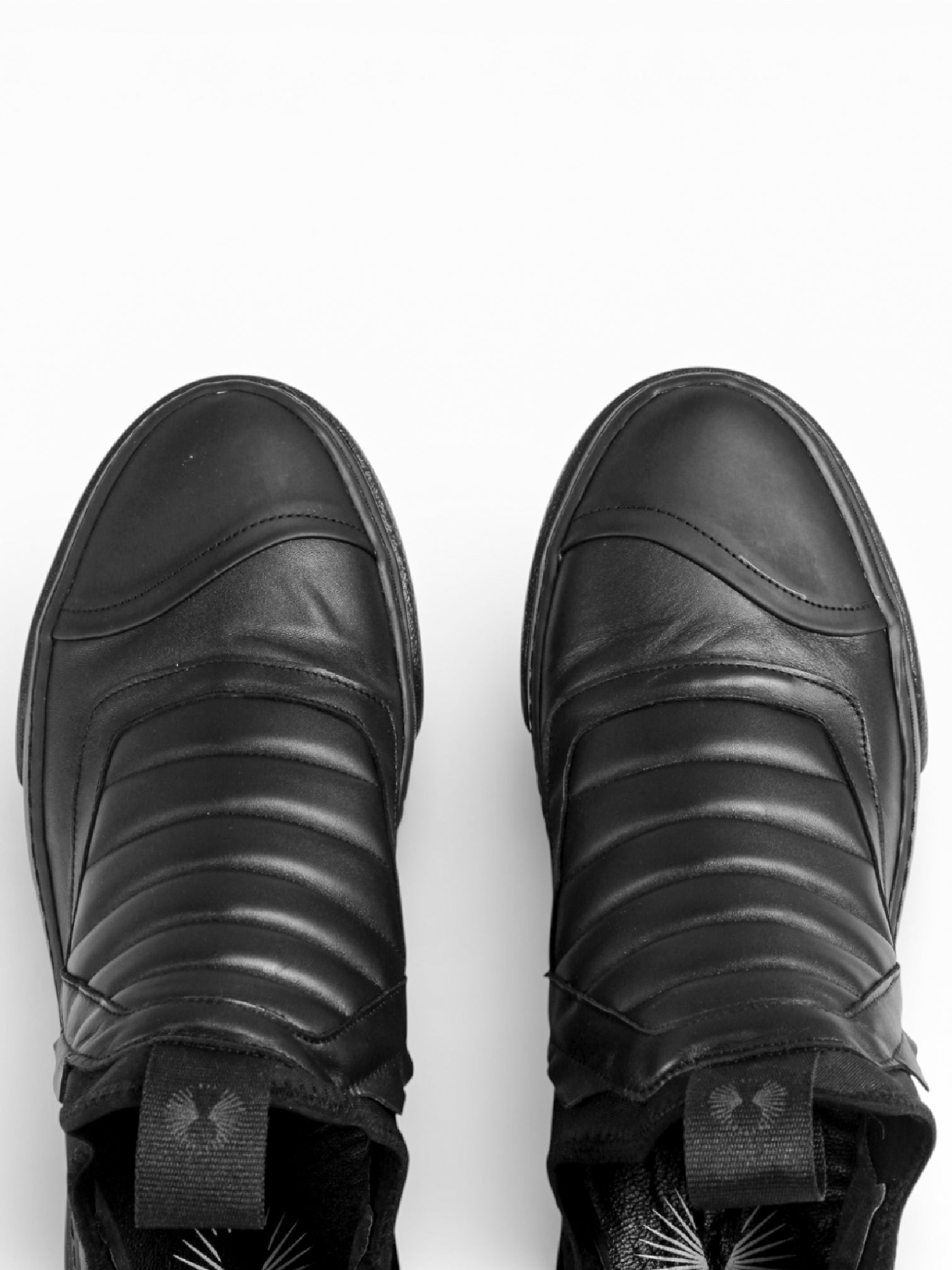 DAMPER BLACK LEATHER BLACK SOLE