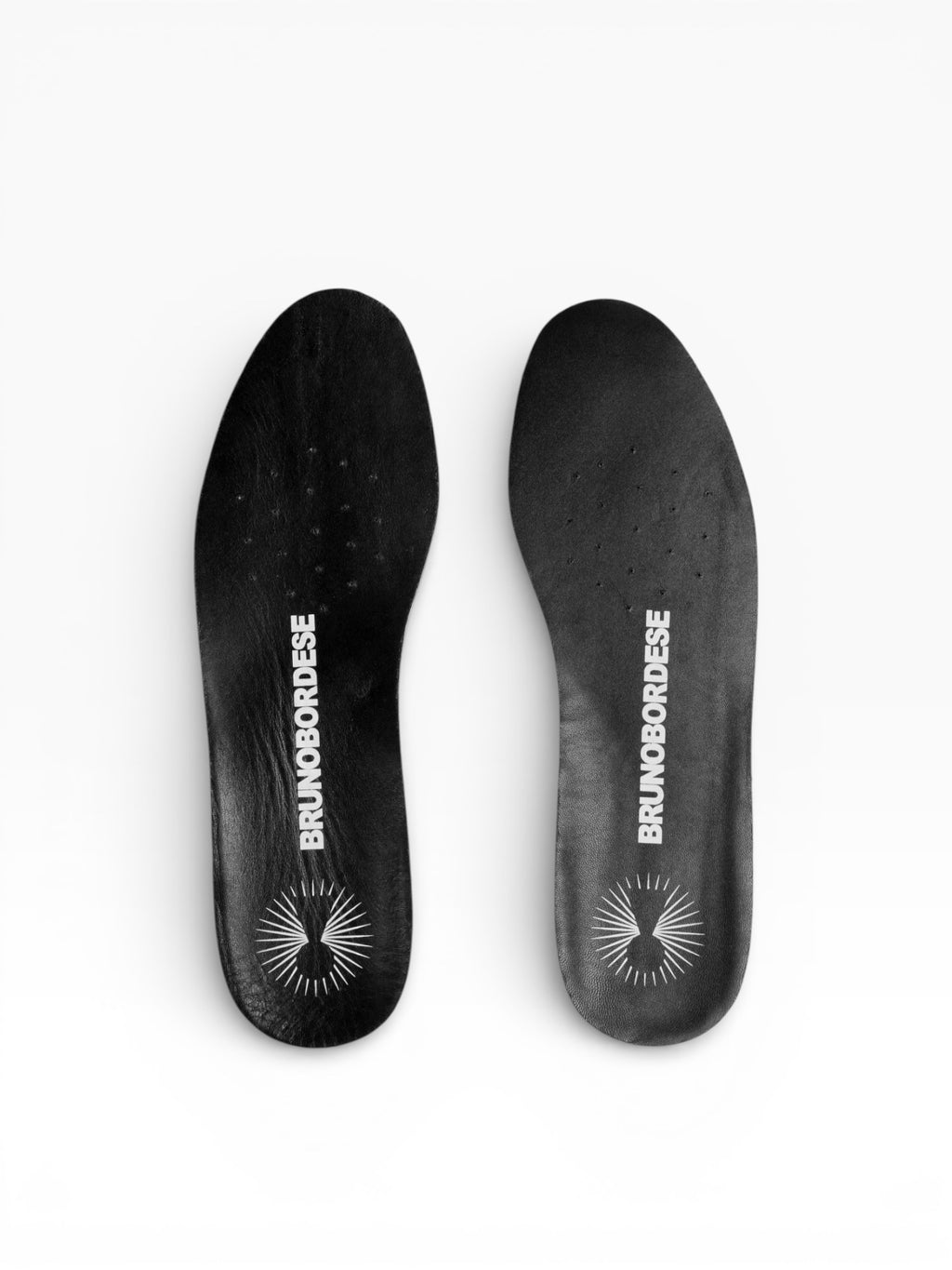 BURNING ACID BLACK LEATHER BLACK SOLE