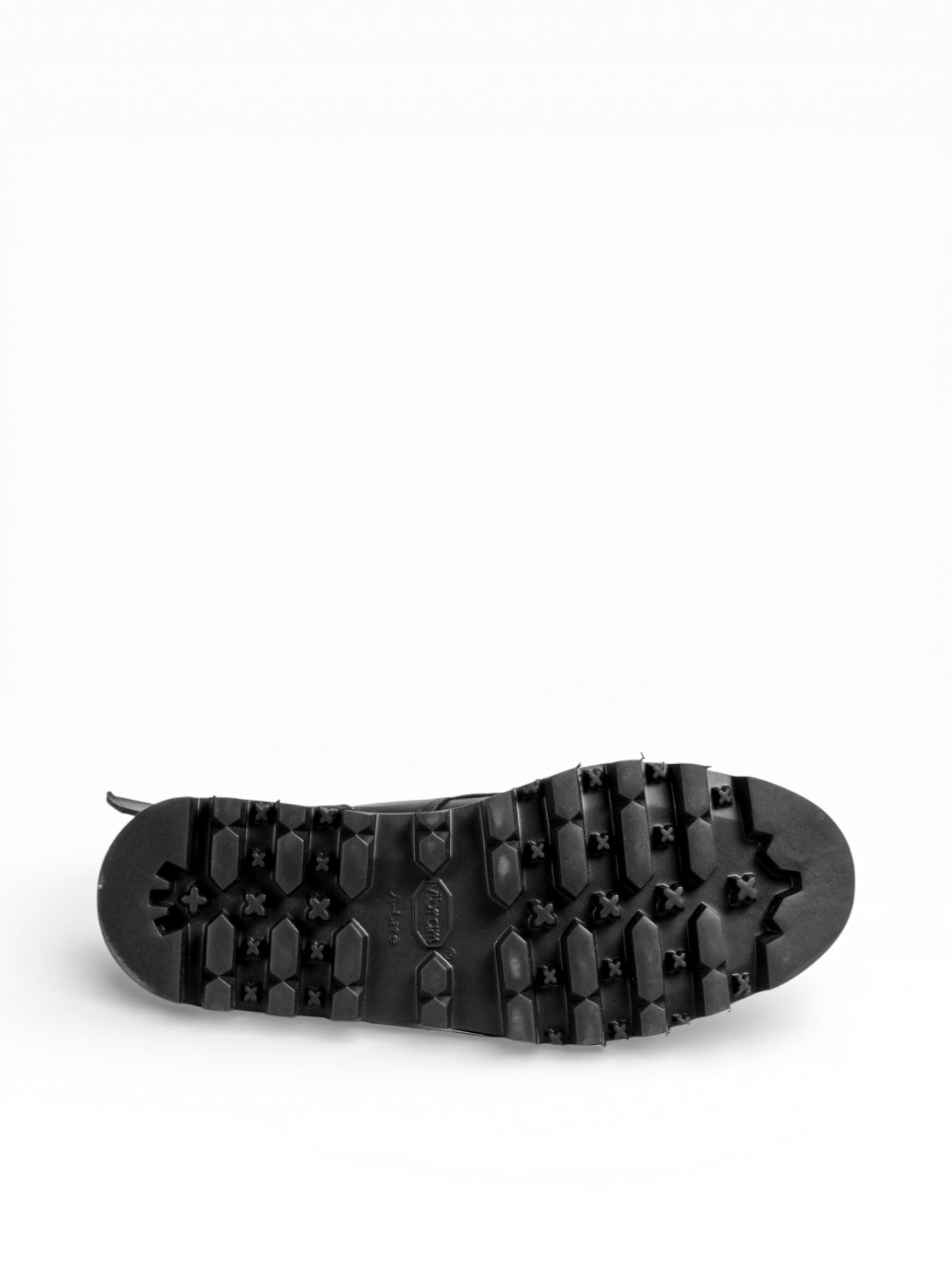 OLYMPE - Black leather black sole