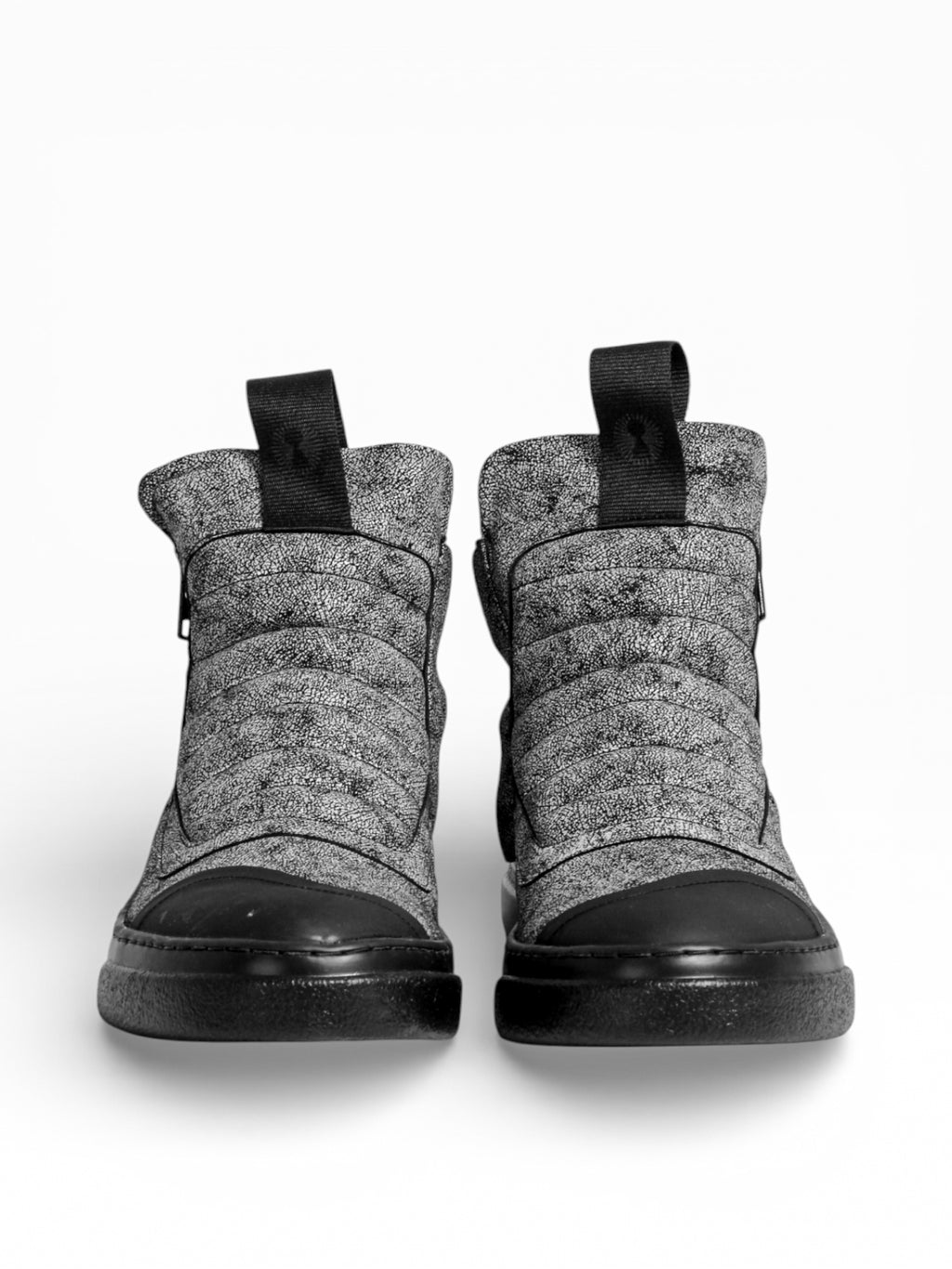 DAMPERZIP BLACK CRACLE' BLACK SOLE