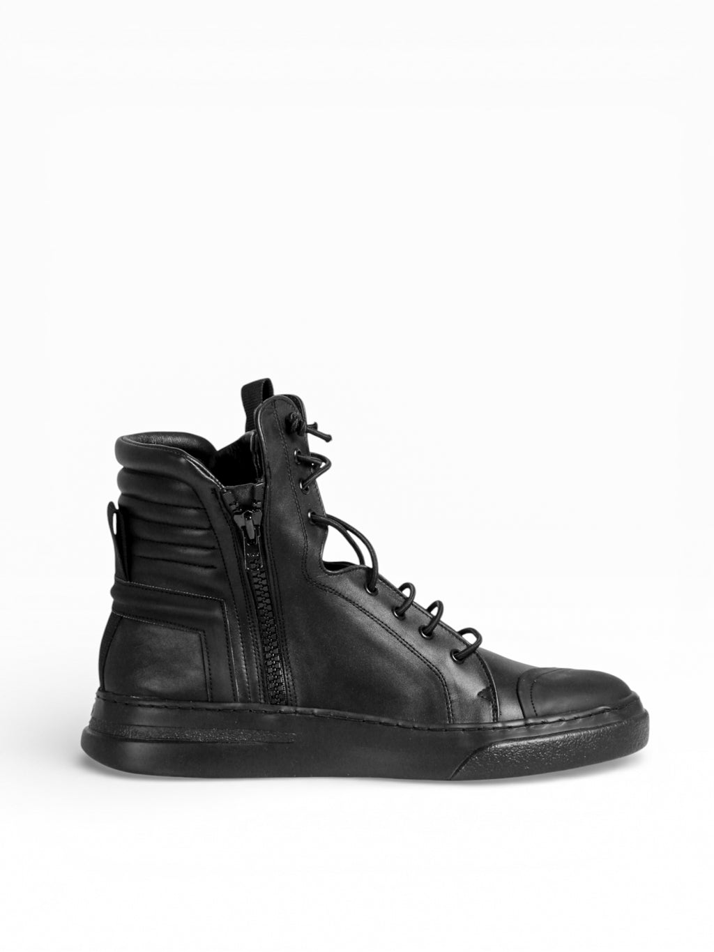 JOSEPH BLACK LEATHER BLACK SOLE