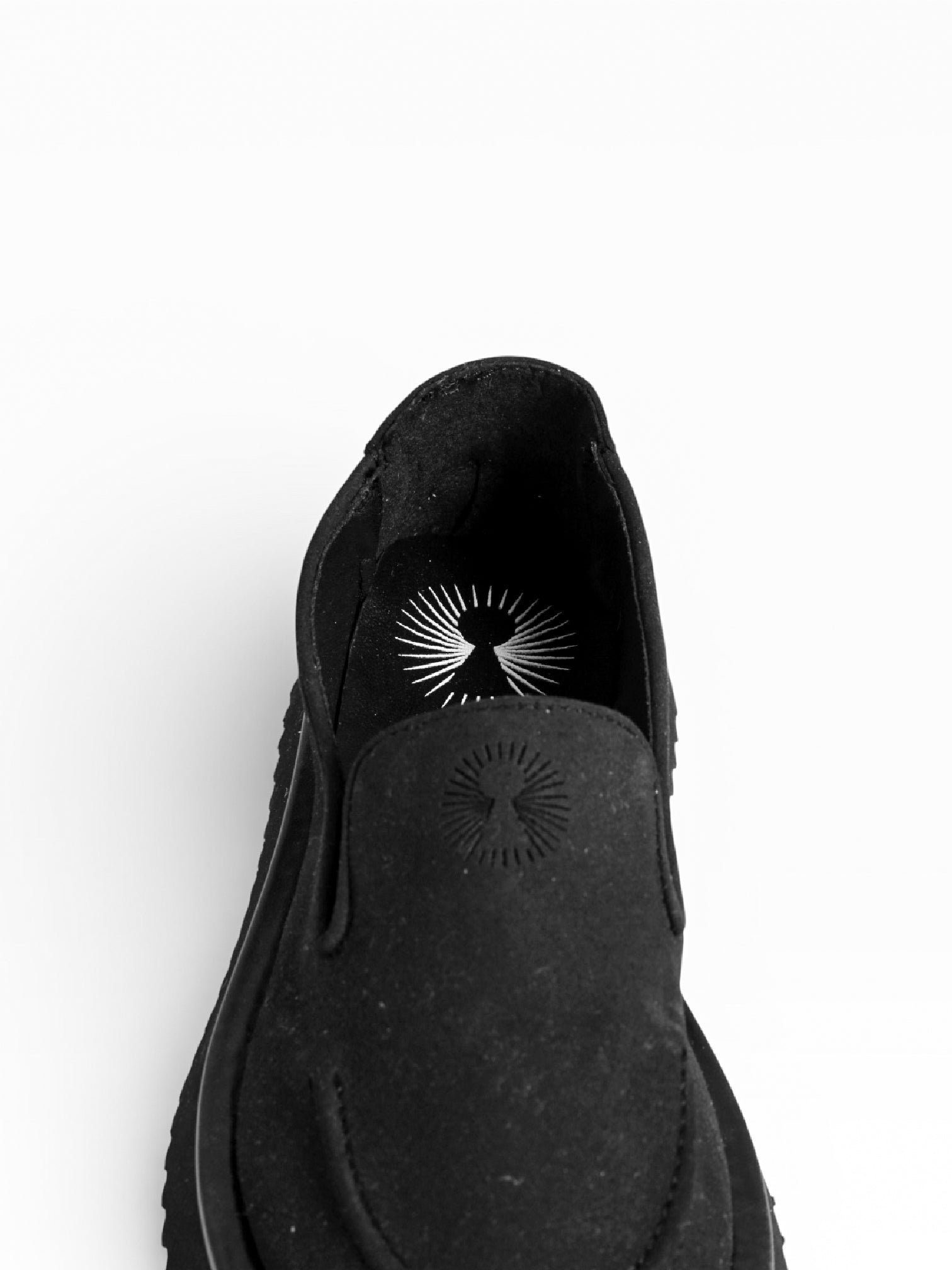 LOAFER BLACK SUEDE BLACK SOLE