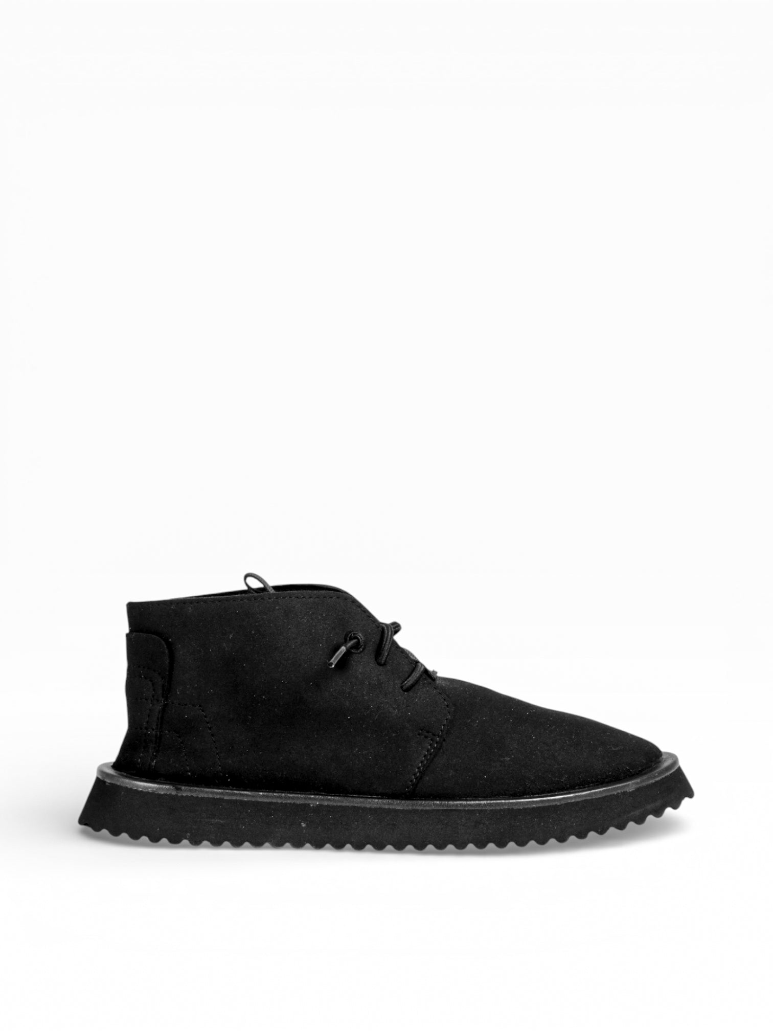 FLAVOR BLACK ECOSUEDE BLACK SOLE