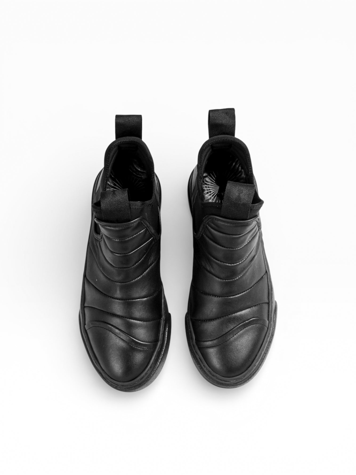 DREAMER - Black leather black sole