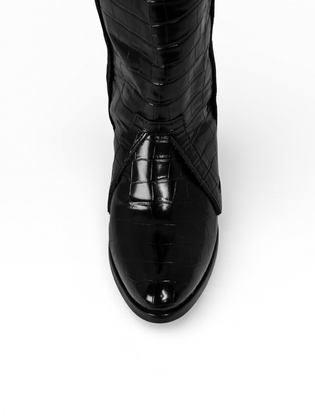 BB SERRA BLACK ECOCROCCO BLACK SOLE