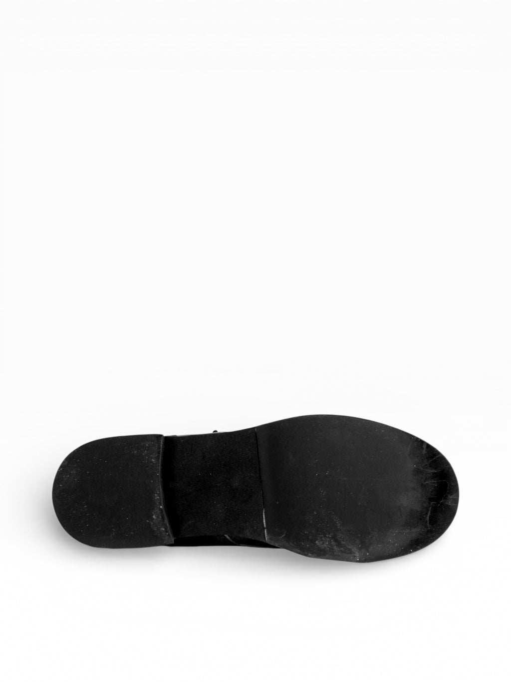 BIC GRIS VINTAGE LEATHER BLACK SOLE