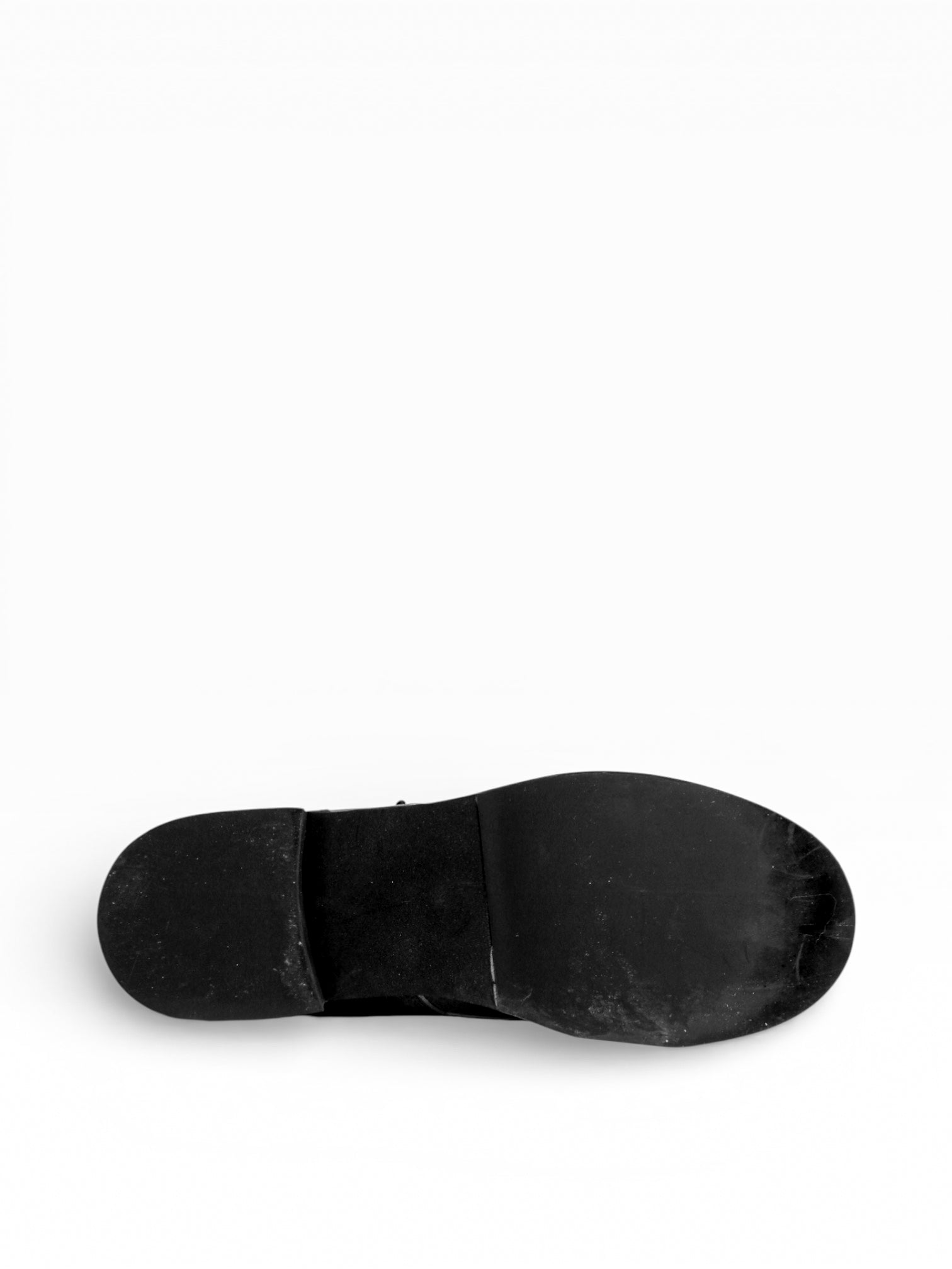 BIC GRIS VINTAGE LEATHER BLACK SOLE