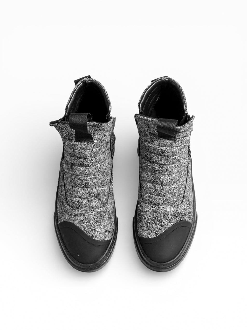 DAMPERZIP BLACK CRACLE' BLACK SOLE