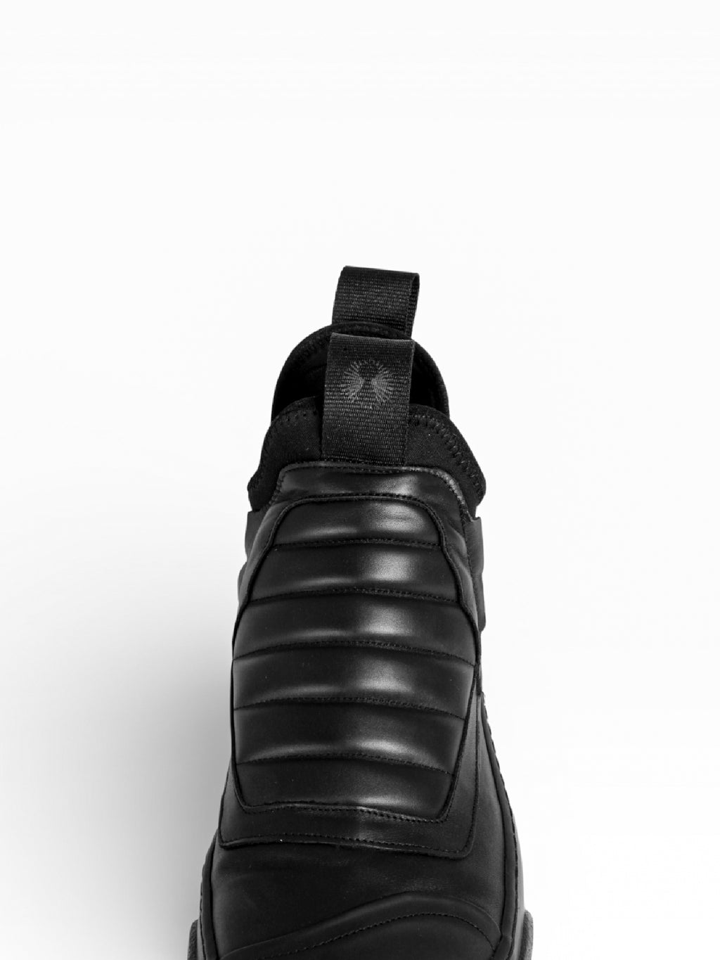 DAMPER BLACK LEATHER BLACK SOLE