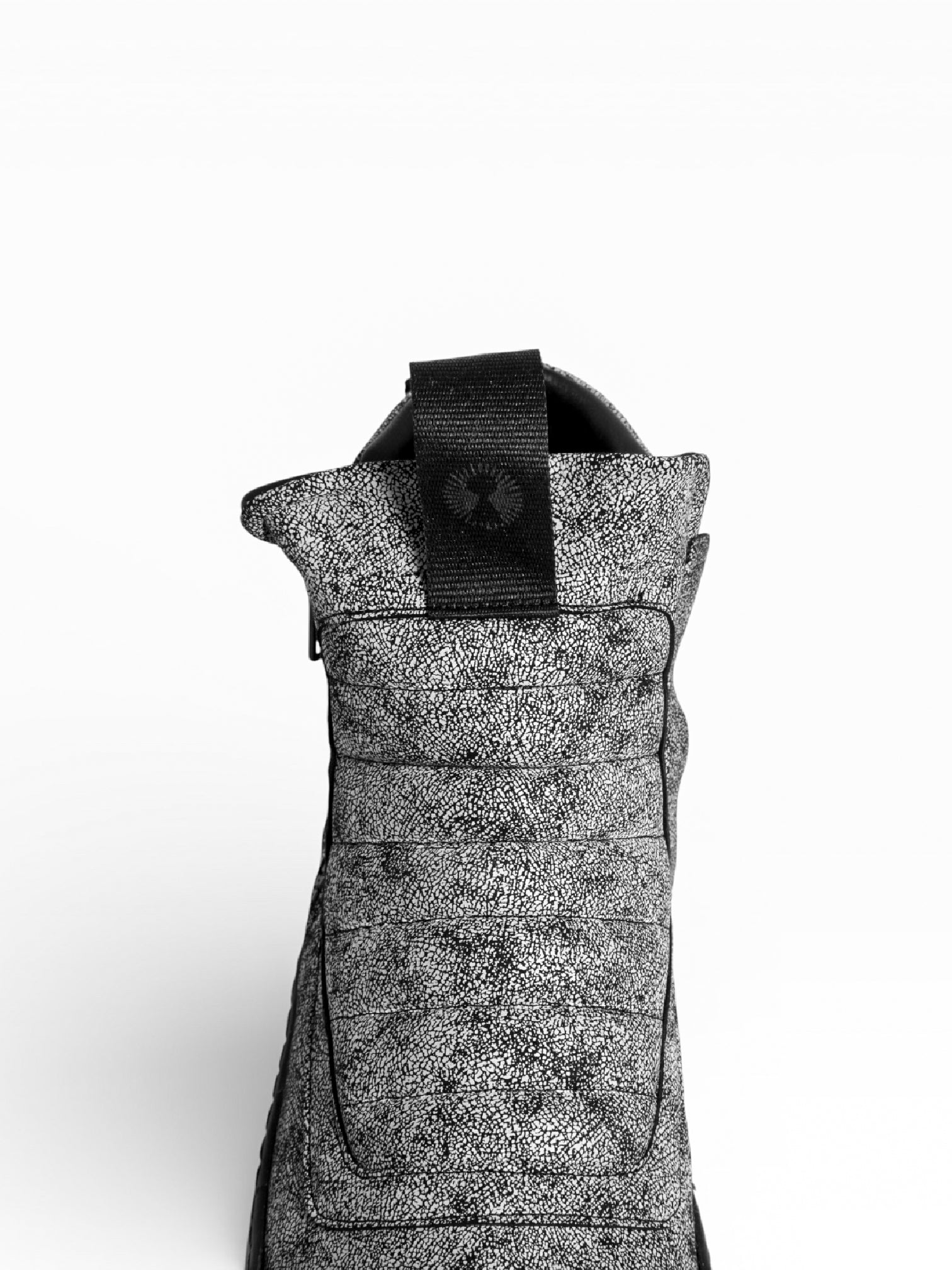 DAMPERZIP BLACK CRACLE' BLACK SOLE