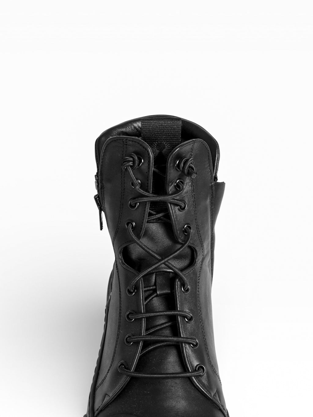 JOSEPH BLACK LEATHER BLACK SOLE