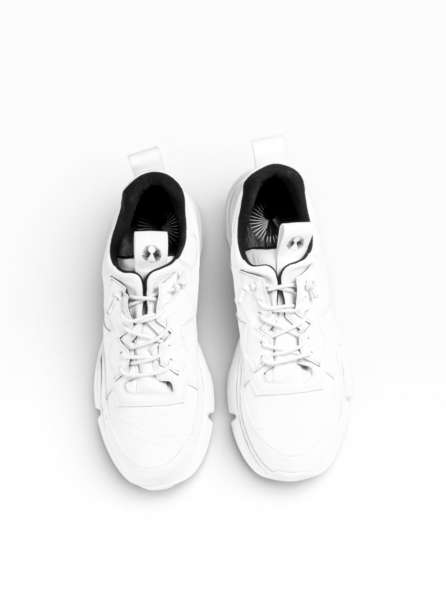 RUNNING WHITE LEATHER WHITE SOLE