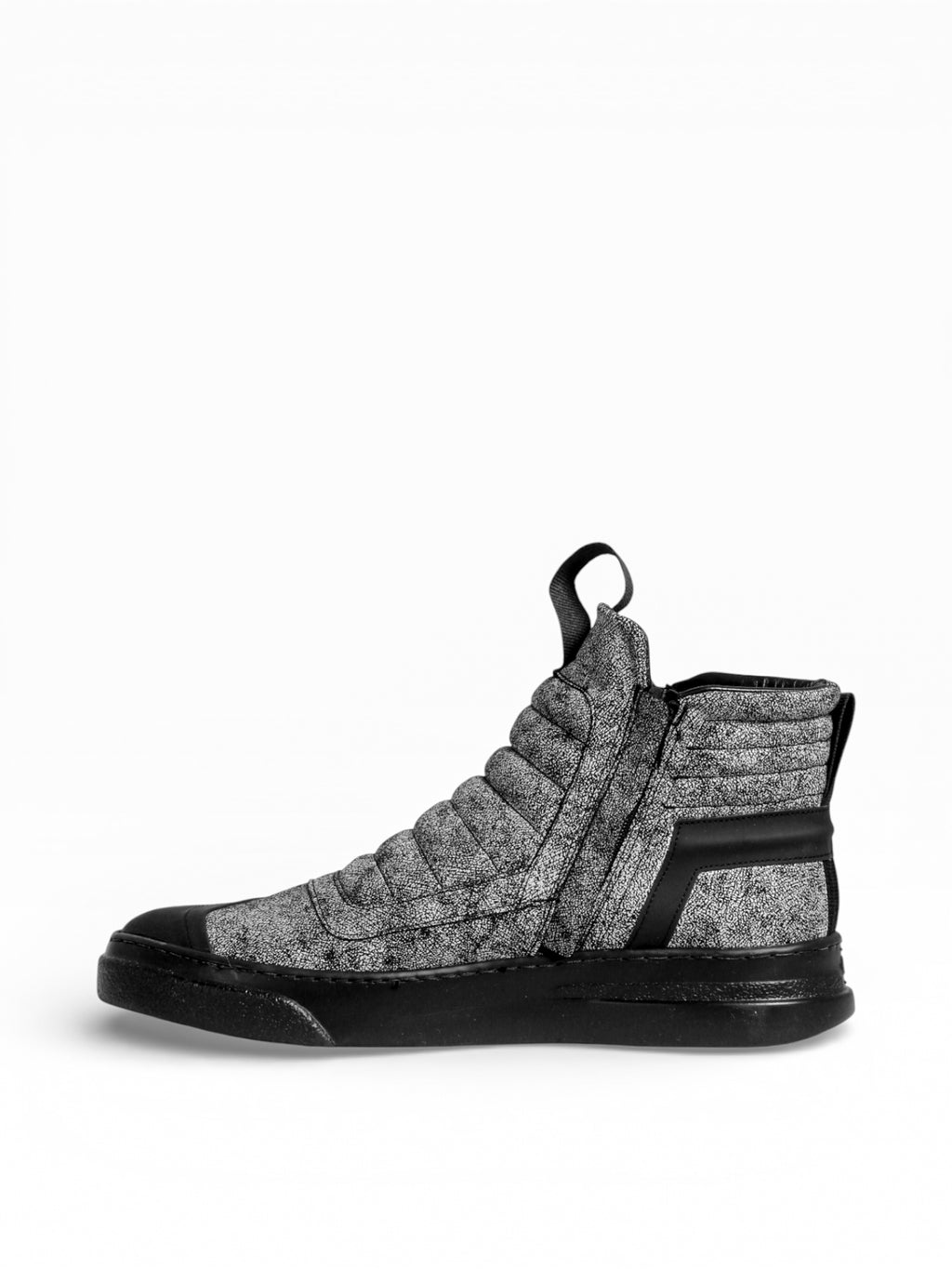 DAMPERZIP BLACK CRACLE' BLACK SOLE