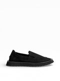 LOAFER BLACK SUEDE BLACK SOLE