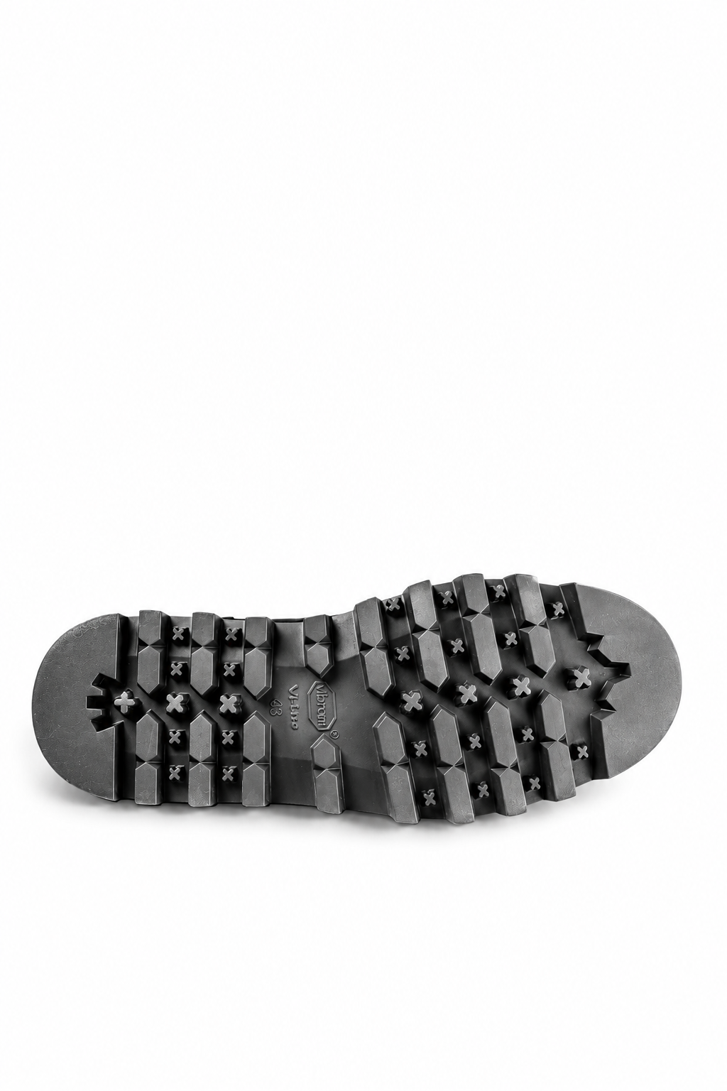 CROUD – Stivaletto mountain pelle nera suola carrarmato