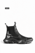 FLAYER X - Running beatles in pelle nera  fondo nero