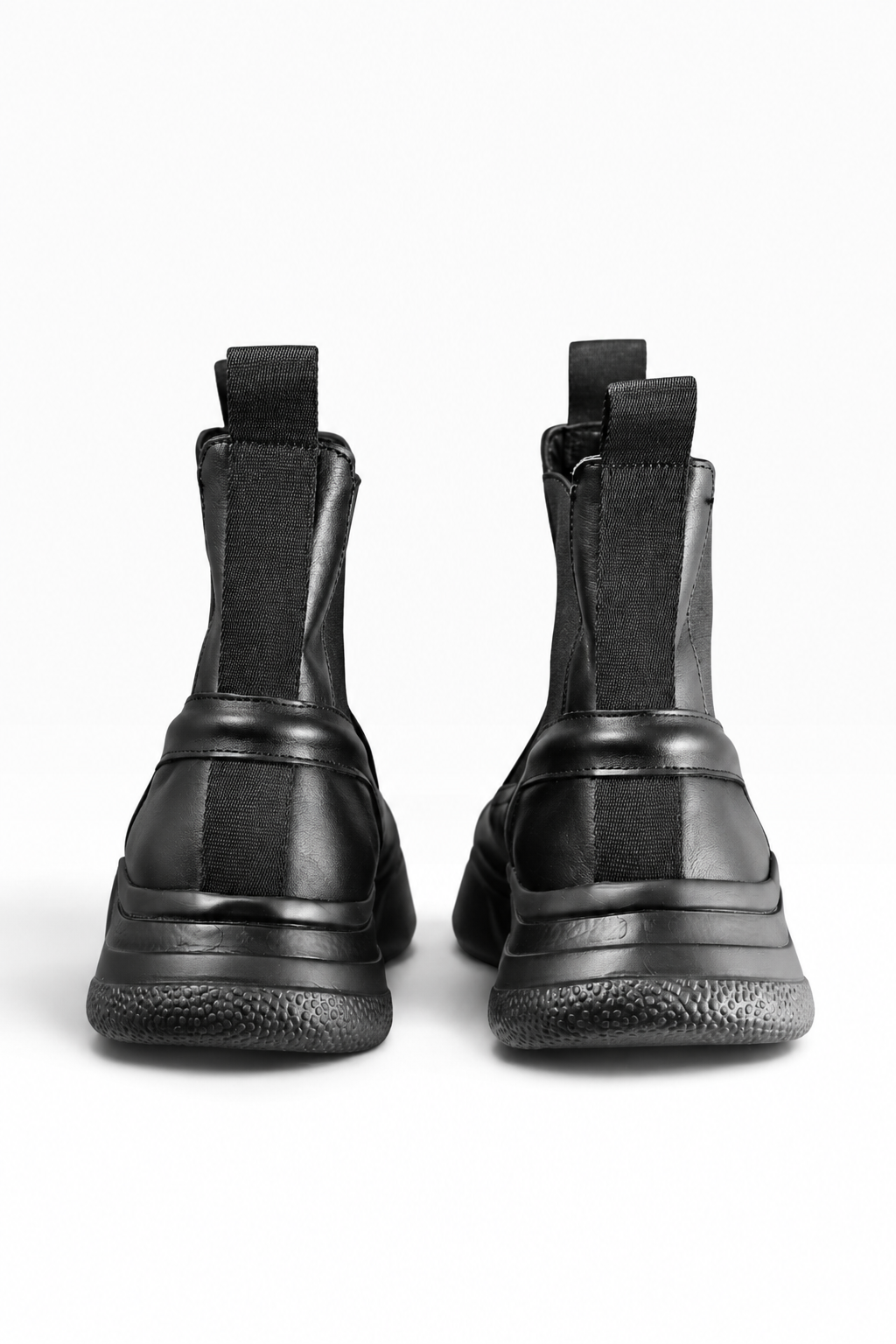 FLAYER X - Running beatles in pelle nera  fondo nero