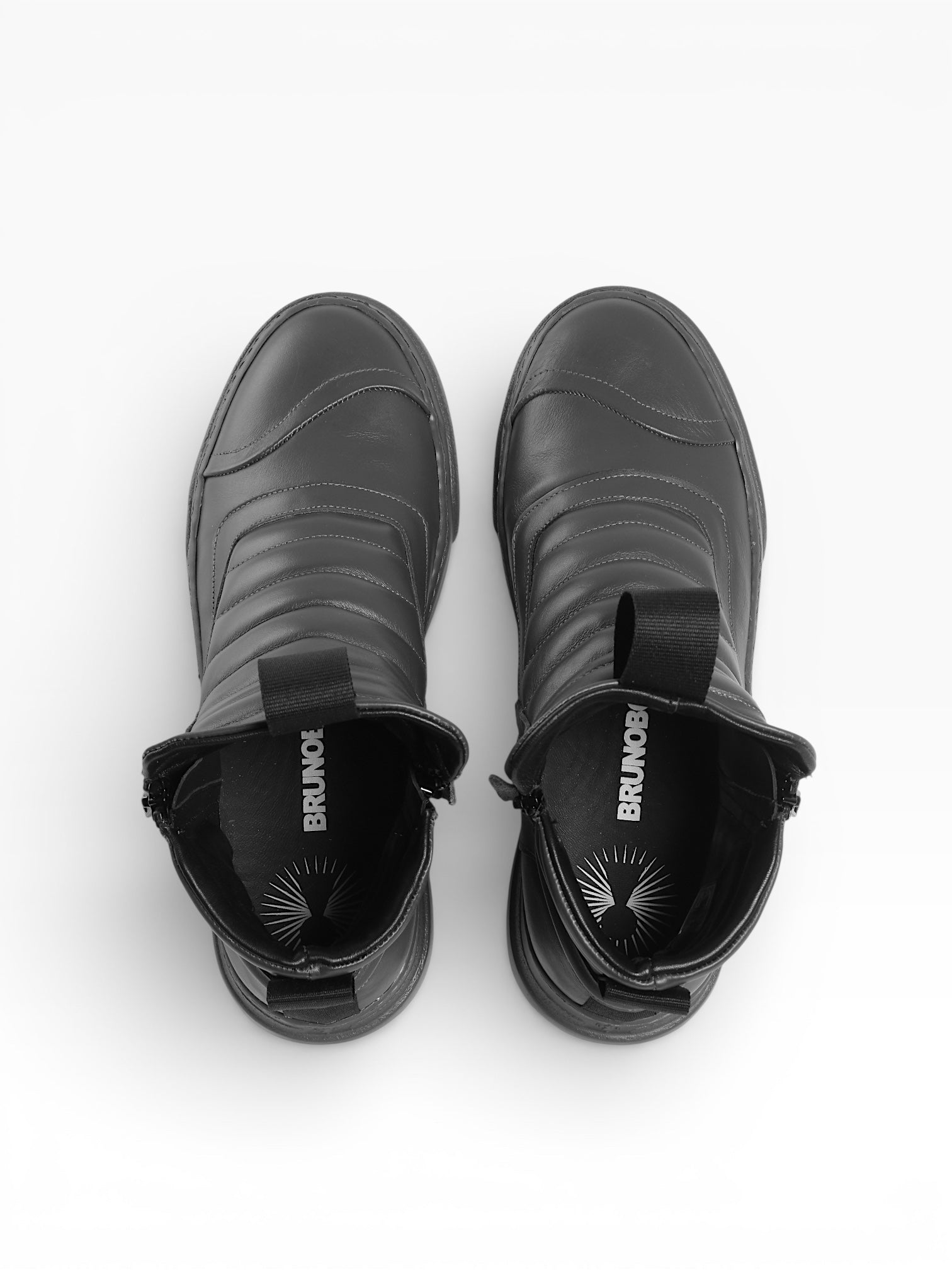 DAMPERZIP - Gray leather gray sole