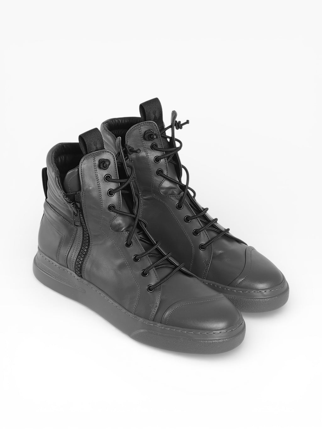 JOSEPH - Gray leather gray sole