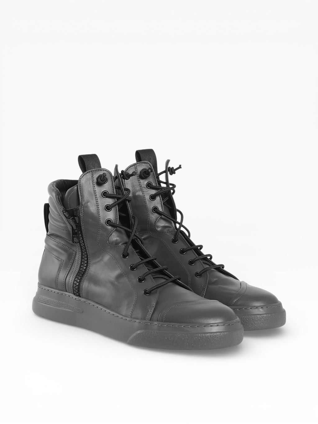 JOSEPH - Gray leather gray sole