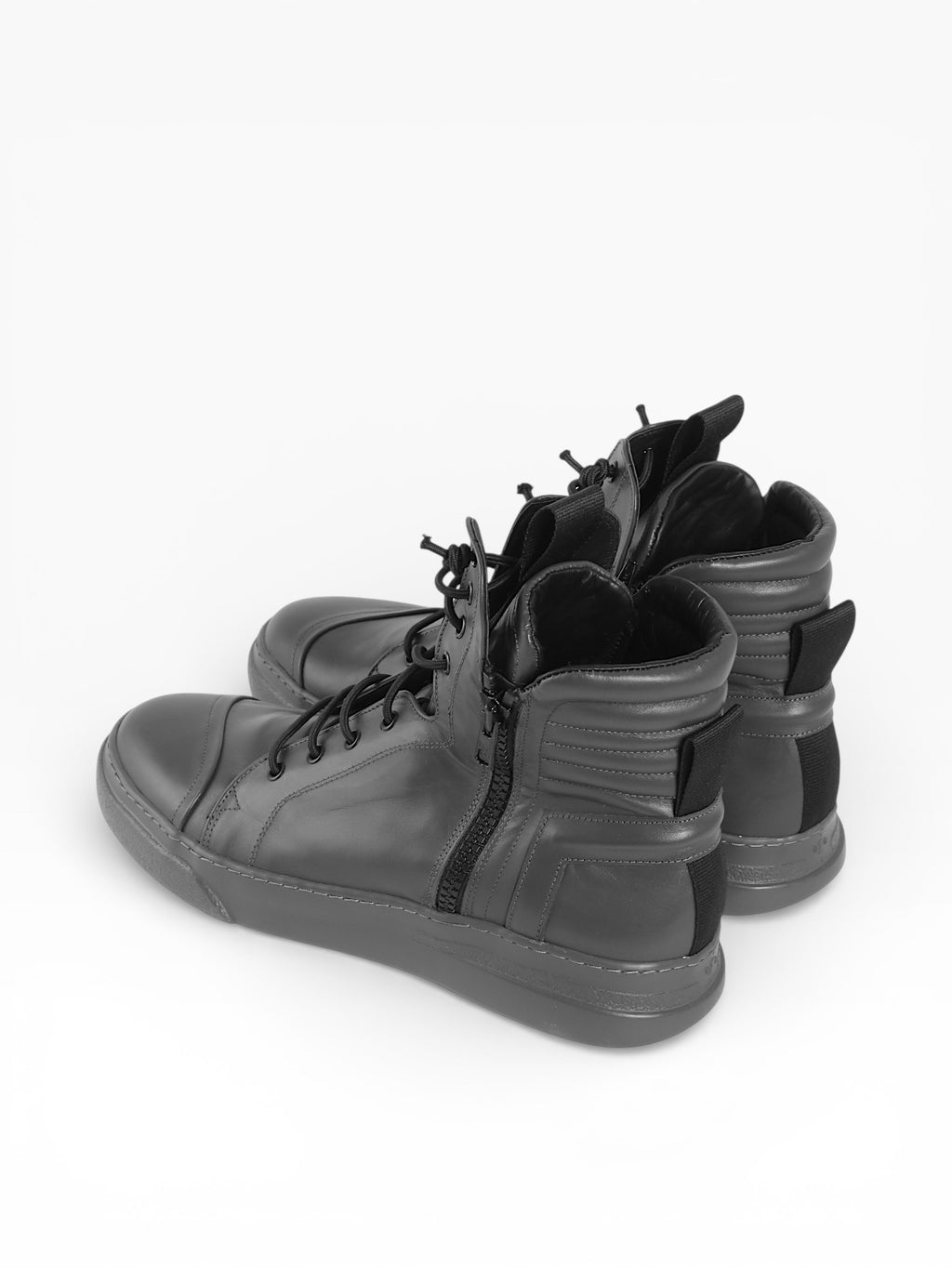 JOSEPH - Gray leather gray sole