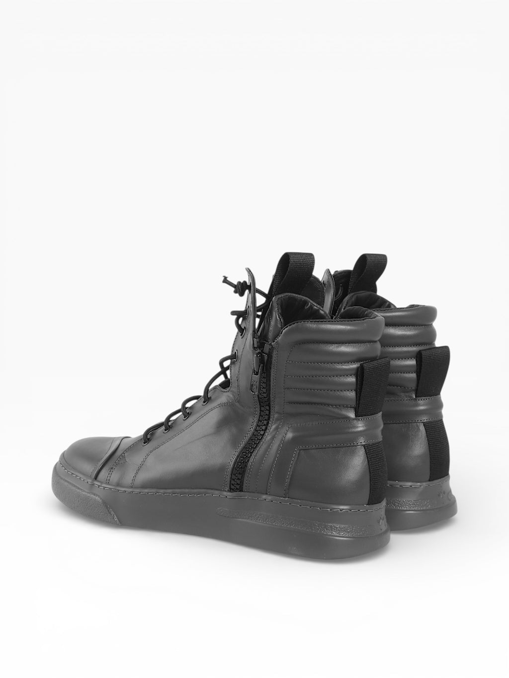 JOSEPH - Gray leather gray sole