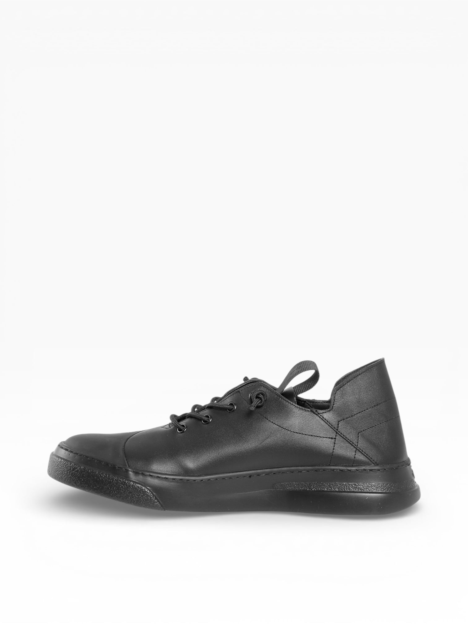 GIF BLACK LEATHER BLACK SOLE