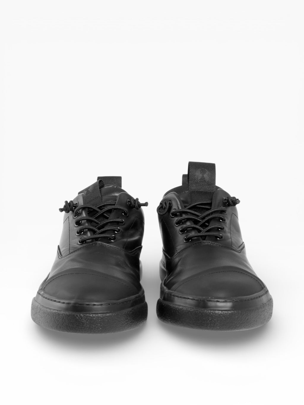 LOVE BLACK LEATHER BLACK SOLE