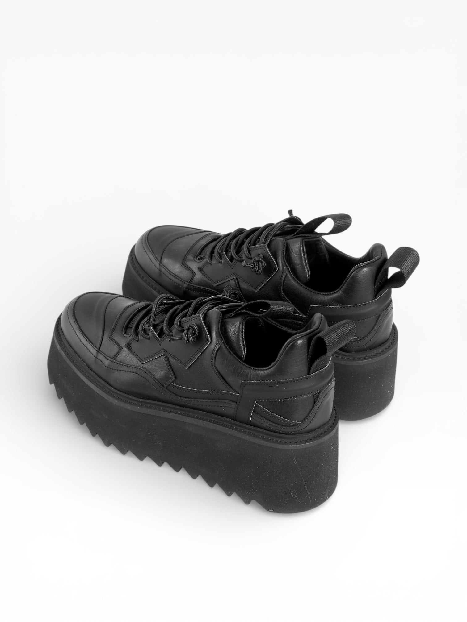 TRON - Black leather black sole