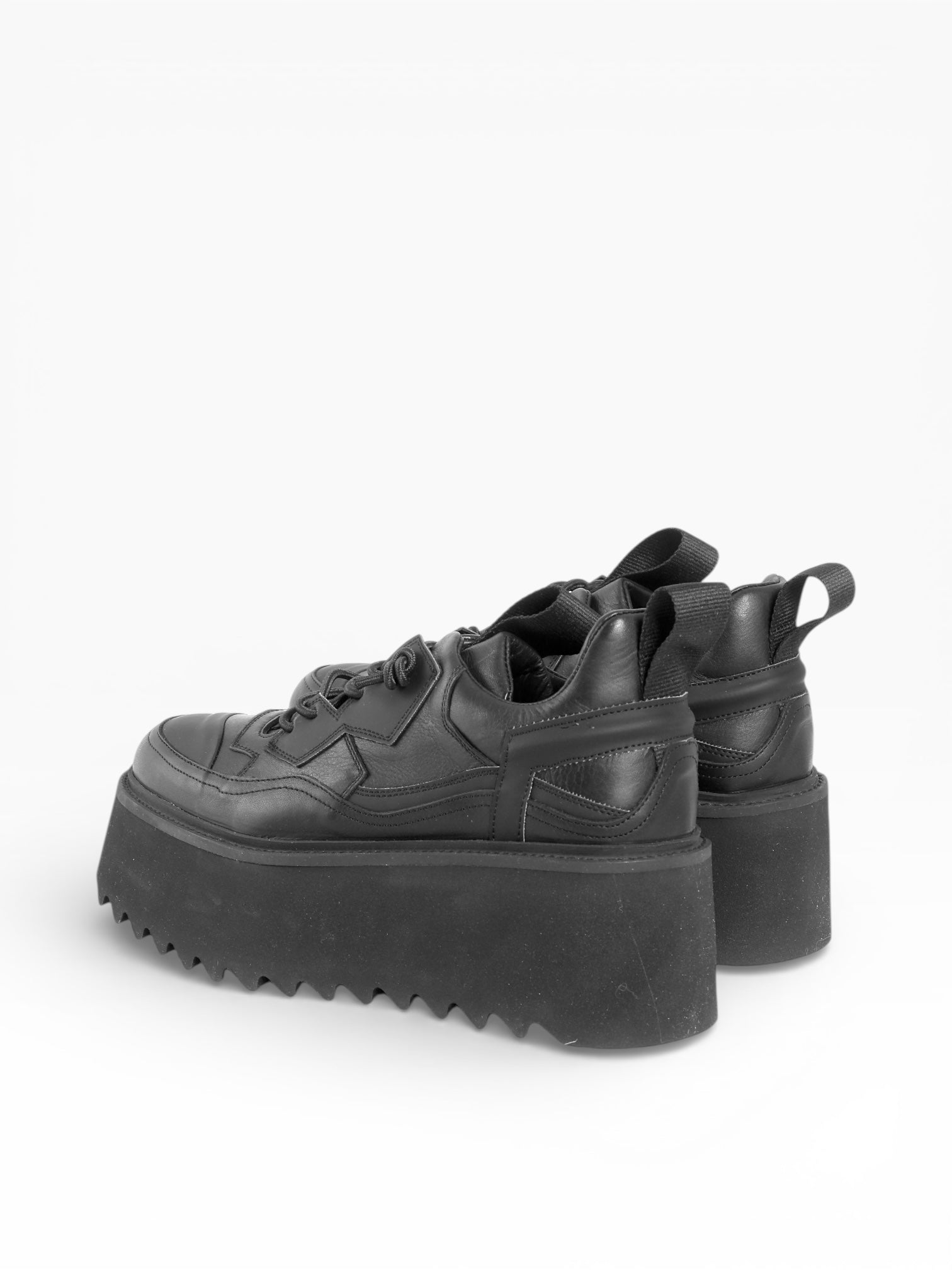 TRON - Black leather black sole