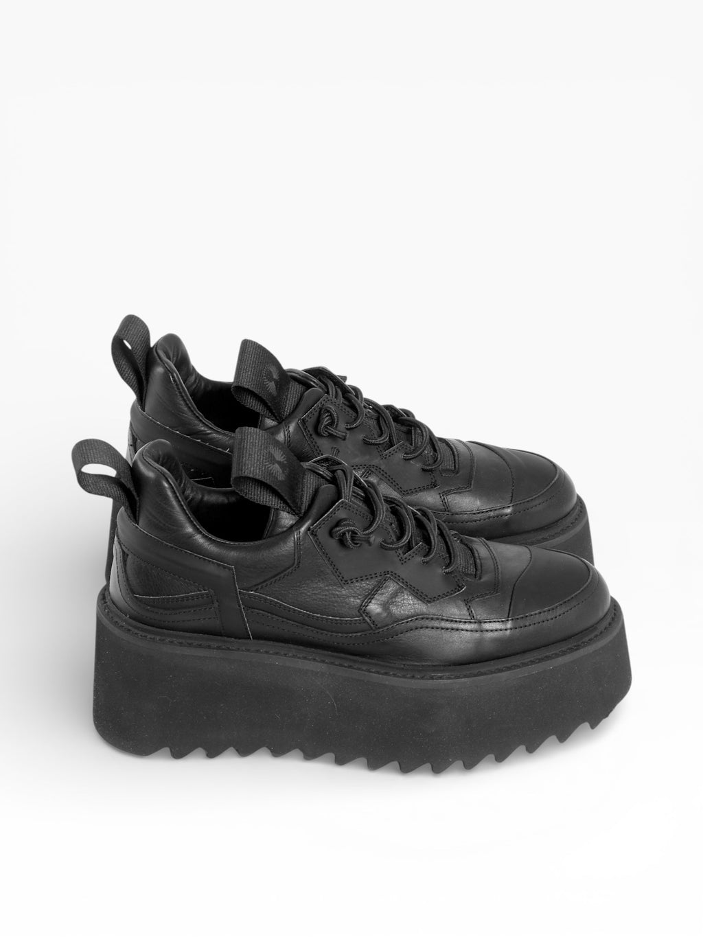 TRON - Black leather black sole