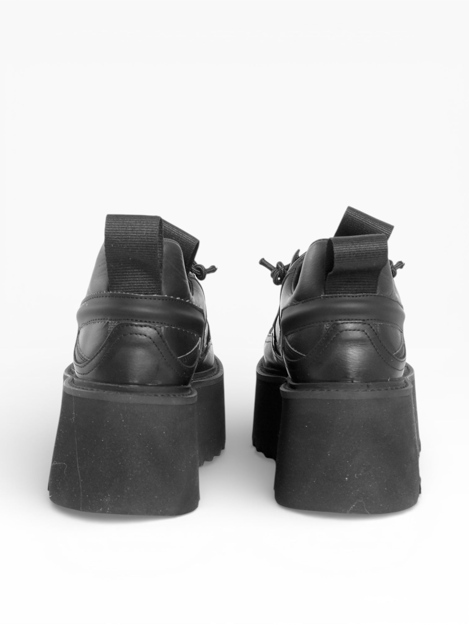 TRON - Black leather black sole