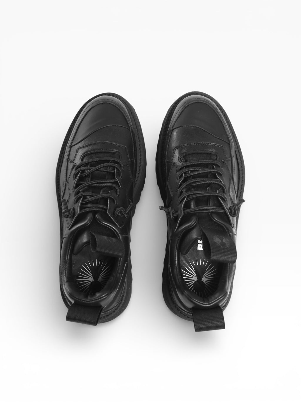 TRON - Black leather black sole