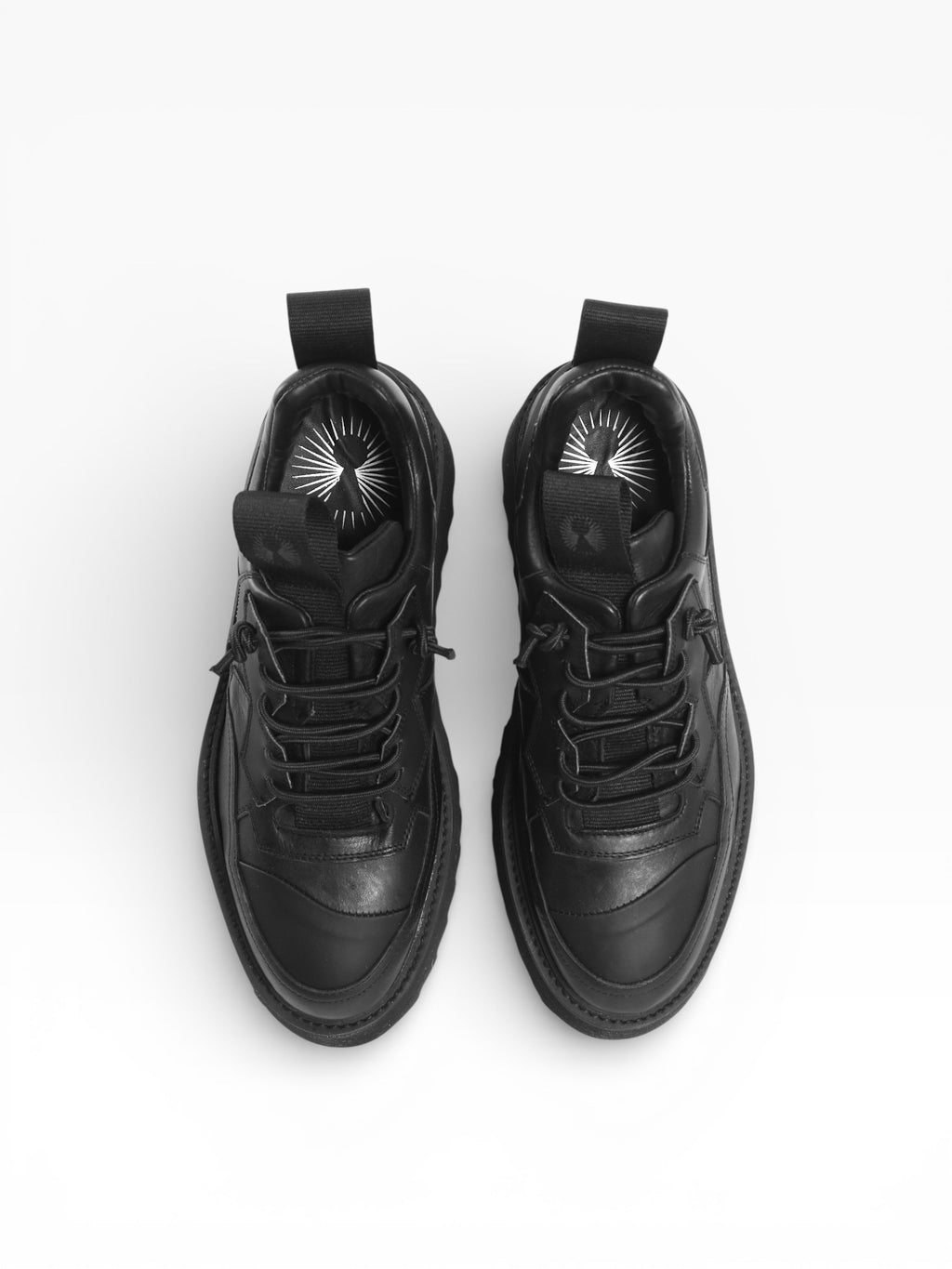 TRON - Black leather black sole